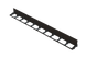 Бордюр ландшафтный пластиковый H78 L1000 черный 4011 фото 1