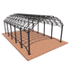Навіс 10х6 арочний Shelter Premium (6х6 м, 8х6 м) 30009 фото 2