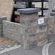 Блок гладкий для стовпа (400х300х200) ЗМ 6008 фото 3